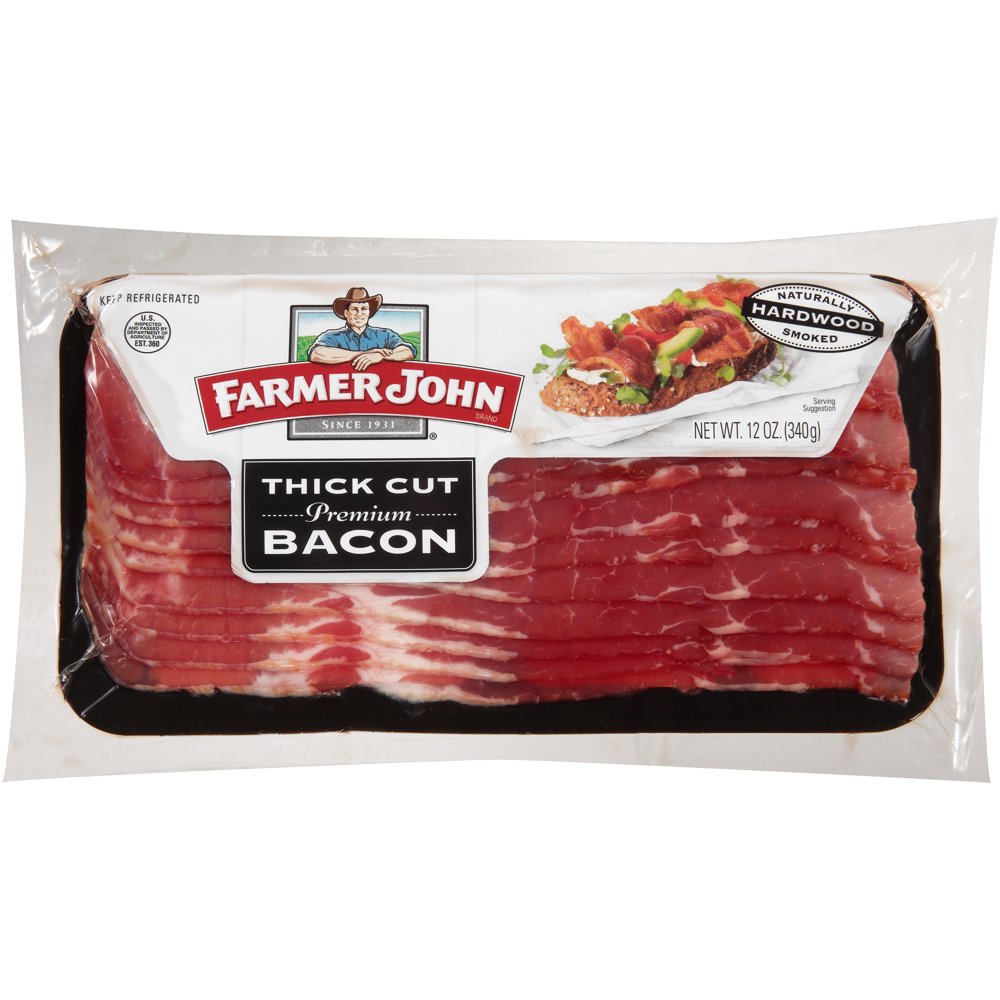 Farmer John Premium Thick Cut Bacon, 12 oz