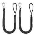 thumbnail image 4 of 2Pcs Anchor Bungee Dock Line Docking Anchor Line Shock Absorption with Stainless Steel Clip Mooring Rope Premium for Boats, 4 of 7