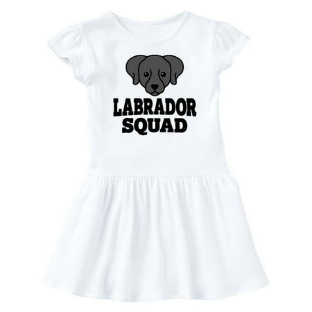 

Inktastic Dog Black Labrador Squad Gift Baby Girl Dress