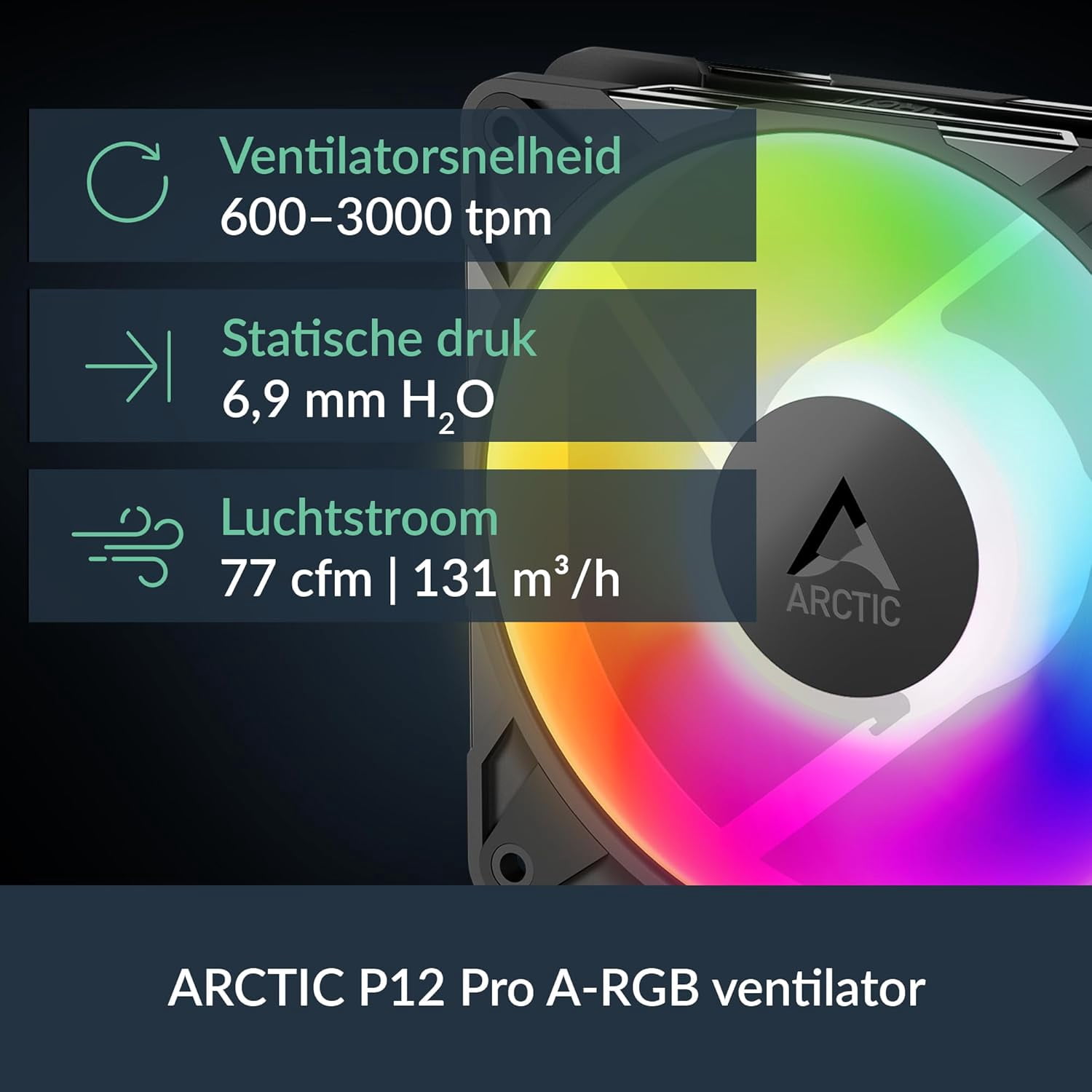 ARCTIC ACFRE00184A Liquid Freezer III Pro 360 A-RGB AIO CPU Cooler, Water Cooling 38 mm Radiator, AMD AM5/AM4, Intel LGA1851/1700 (Black)