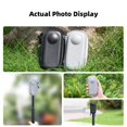 thumbnail image 3 of Portable Carrying Case for   X X2 X3, Waterproof Camera Hard Shell Bag, Action Camera Trave PU Protective Case with 2 Way Zipper, 3 of 8