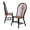 Black, variant on Pemberly Row 18" Traditional Solid Wood Dining Side Chair in Oak (Set of 2)