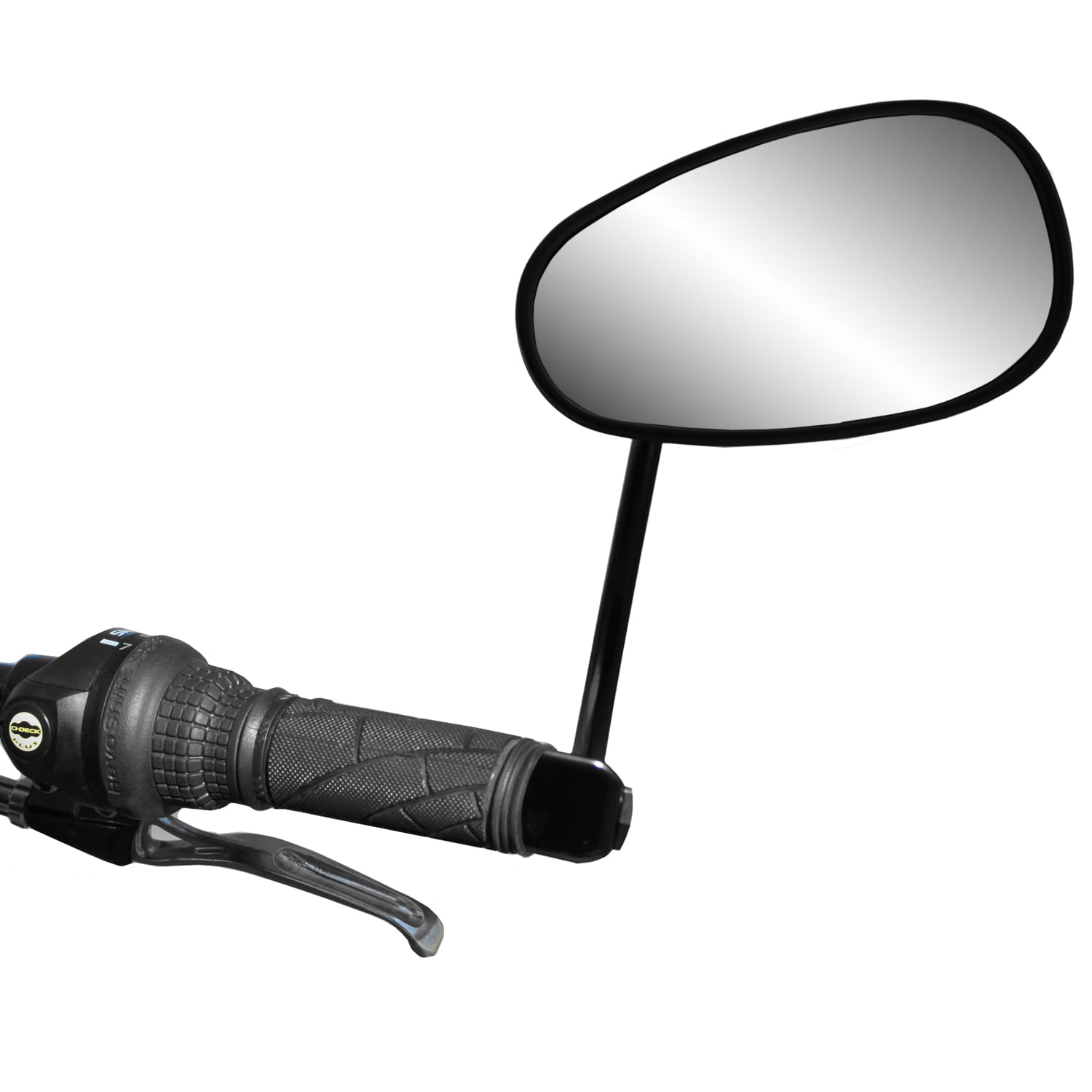 97061 Ken Sean Barend Mount Snowmobile Mirror, 4" Diameter Lens Size