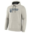 thumbnail image 4 of Men's Fanatics Off White LA Clippers Crossover Collection Blocked Shot Premium Pullover Hoodie, 4 of 5
