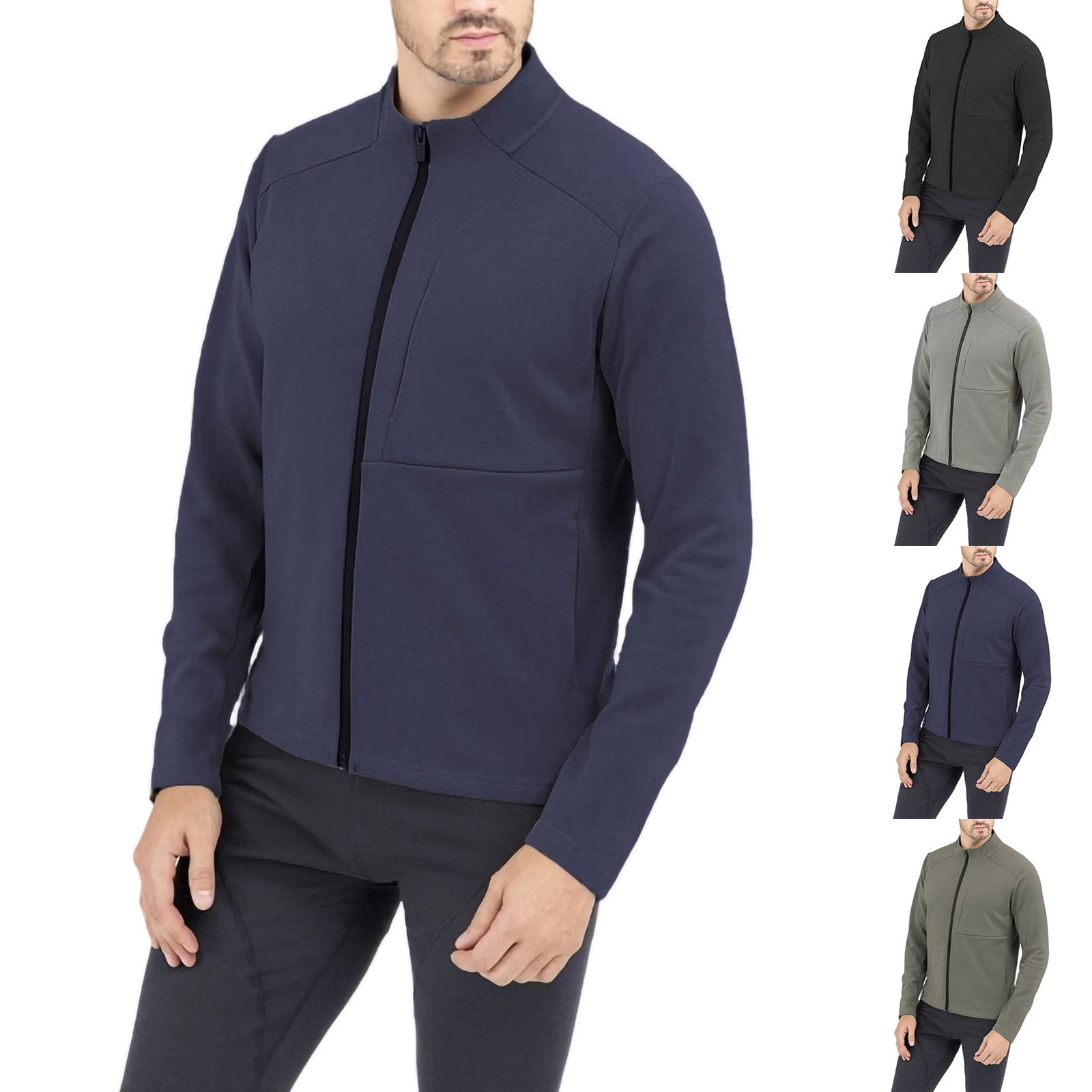 Holloway Sportswear M Packable Full Zip Jacket Carbon 229582