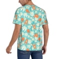 thumbnail image 2 of KLL Cute Sloth on Floral Tree for Men's Baseball Shirts,Short Sleeve Casual Shirts Button Down Shirt for Men Beach Summer Wedding Shirt-Large, 2 of 7