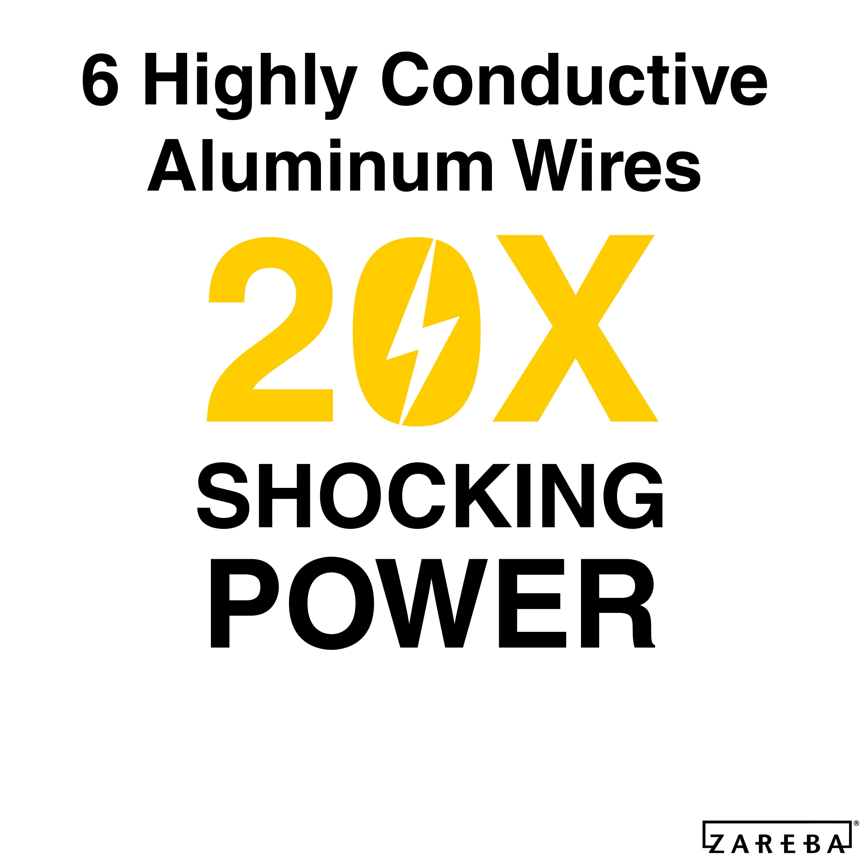 Zareba® Heavy-Duty Sure Shock Polyrope – 656 feet of 8mm Electric Fencing