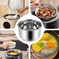 thumbnail image 3 of Rice Cooker Replacement Pot, Stainless Steel Rice Cooker Inner Pot, Non stick Replacement Pots for Kitchen Pressure Cooker Rice Maker 2.5L, 3 of 7