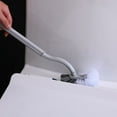 thumbnail image 7 of Sylvtty Long Handle Toilet Brush S-Shaped Toilet Bowl Brush Strong Cleaning Power Wall-Mountable Bathroom Brush, 7 of 7
