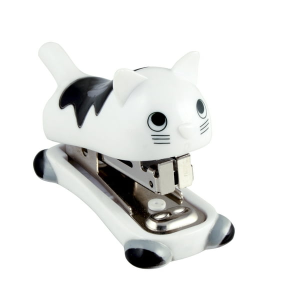 Small Cat Stapler White Detailed