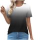 thumbnail image 1 of Pantalones Cortos para las Mujeres Sexy Cuello Redondo de Moda Casual de Manga Corta de Poliéster, Blusa de Verano de Primavera para el Uso Diario, 1 of 5