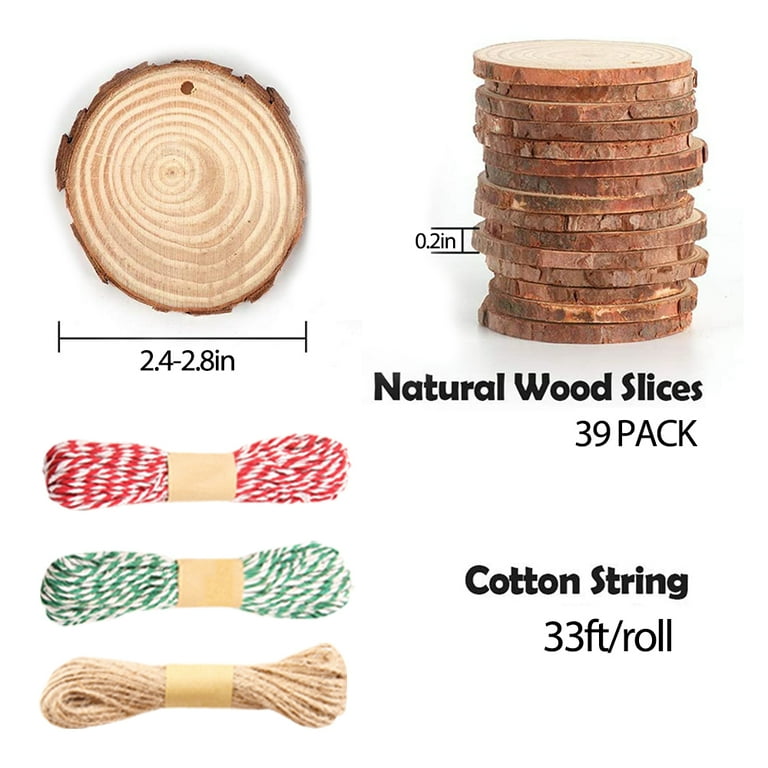 3-100Pcs Unfinished Wooden Hearts Blank Wood Slices 1cm-10cm Wooden DIY  Crafts