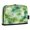 Green Tie-dye Flowers, variant on Standing Pencil Case with Base Large Capacity Stationery Pouch Pen Bag with Zipper for Women Men Confetti and Stars Scattered
