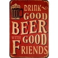 thumbnail image 1 of Placa Metal Vintage Pintura Hierro Rectangular Arte Pared Del 20x30 Cm, 1 of 9