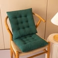thumbnail image 5 of Xiao Hua Cojín de Asiento de Pana Amarillo -2 Piezas, Cojín de Asiento Cómodo de 15.75 X 15.75 Pulgadas con Lazo, Adecuado para Restaurante Cocina, Decoración Del Hogar Estilo Casa de Campo rural, 5 of 5
