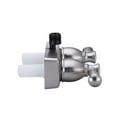 thumbnail image 3 of Dura Faucet DF-SA100L-SN RV Shower Faucet Valve Diverter with Hot/Cold Handles (Brushed Satin Nickel), 3 of 4