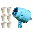 thumbnail image 2 of Air Vortex Launcher Cannon - Handheld Air Vortex Blasting Device with Pop-Up Sight, Fun Indoor Target Game for Family(Sky Blue), 2 of 9