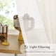 thumbnail image 3 of Cortinas FMFUNCTEX de lino transparente plisadas, 240 x 245 cm, 2 paneles, 3 of 8