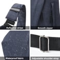 thumbnail image 3 of Bolso de hombro tipo bandolera de nailon ajustado y antirrobo, 3 of 7