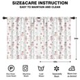 thumbnail image 2 of Blackout Kids Curtains,White Ballerina Swan Pattern Childrens Insulated Curtains Set Of 2,Bedroom Essentials,Toddler Room Decor 42"x54", 2 of 5