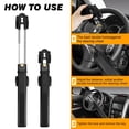 thumbnail image 4 of Cerradura de volante ATOM Keys antirrobo TAEYONK amarilla, 4 of 7