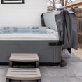 thumbnail image 4 of Royalbelle Black Hot Tub Cover Lift, Adjustable Width 69-96 Inch, Single-Person, 4 of 8