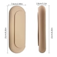 thumbnail image 4 of Silicone Makeup Brush Travel Case, Portable Holder for Brushes & Beauty Tools, 4 of 9