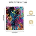 thumbnail image 2 of TIAOTIAOHOU African American Canvas Wall Art, The Canvas Print Artwork for Lover, Modern Colorful Graffiti Canvas Painting for Valentine's Day Gift, Framed Art Home Wall Decor, 2 of 5