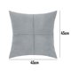 thumbnail image 2 of Funda de almohada de ante liso con cojín para el hogar - Funda de almohada de pelo de arena simple ins, 2 of 5