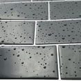 thumbnail image 6 of Kitchen Bathroom 3D Self Adhesive Grey Brick Decal Wallpaper Wall Sticker Peel And Stick LIGHT GRAY 5PCS, 6 of 8