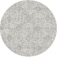 thumbnail image 1 of Dynamic Rugs ANR8571629646 Ancient Garden Round Rugs, Silver & Grey - 7.10 in., 1 of 1