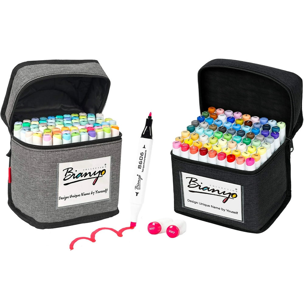 Bianyo Classic Series Alcoholbased Dual Tip Art Markers set of 2 (72