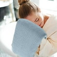 thumbnail image 1 of Fleece Bath Towel - Ultra Absorbent & Quick-Drying, Soft Plush Fabric, Home & Shower Use, Oversized Bath Sheet, Light Blue, JKODE, 1 of 8