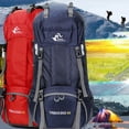 thumbnail image 4 of Soidarity Free Knight 60L Impermeable Senderismo Deporte Bicicleta al aire libre Bolsa de hombro Escalada Rosado Soidarity HW4450-05B, 4 of 6