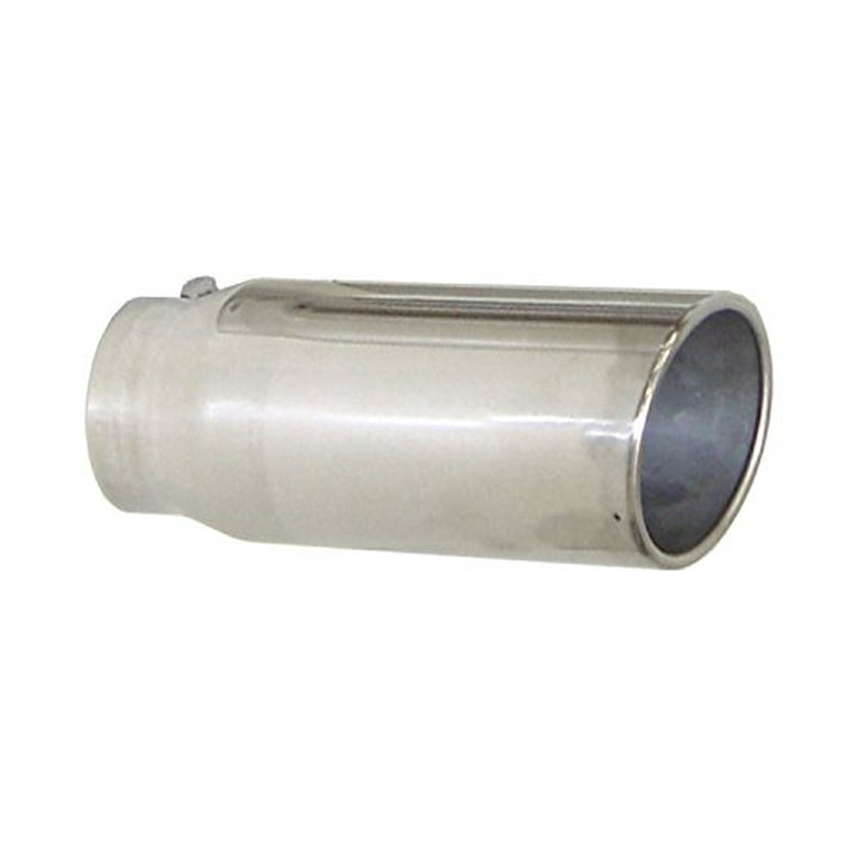Pypes Exhaust Tip 4in x 5in 12in L Polished Bolt-on EVT405 Pypes Exhaust Tip 4in x 5in 12in L Polished Bolt-on EVT405