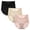 Soft Tone, variant on INNERSY Seamless High Waisted Underwear for Women No Show Stretch Panties Briefs 3 Pack(L,Brown)