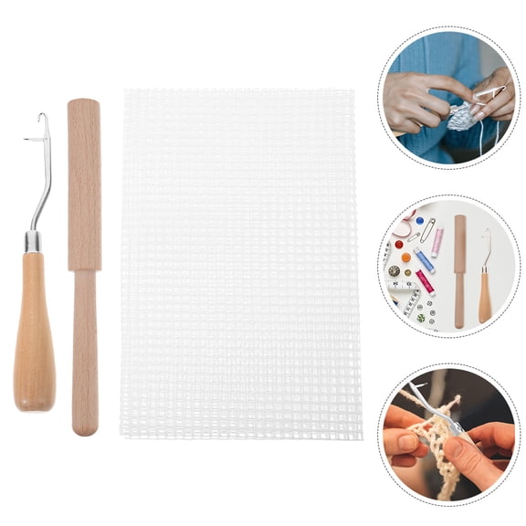 Milisten Crochet Kit with Tapestry Tools and Embroidery Set for Needlework, Crafting, Projects and Sewing Accessories