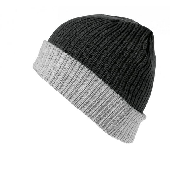 Result Winter Essentials Double Layer Knitted Hat