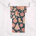 thumbnail image 4 of Coolnut 3 PCS Towel Christmas Cookie Man Candy Cotton Bath Towel Set (1 Bath Towel, 1 Hand Towel, 1 Washcloth) for Bathroom, Super Soft and Quick Dry Towels, 4 of 6