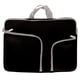 thumbnail image 1 of Bolsa para portátil de 15,6 pulgadas con asa cómoda, funda portátil para portátiles de 14, 15 y 15,6 pulgadas, para sistemas operativos Pro, HP y Dell, color negro, 1 of 14