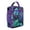 Purple, variant on Exotic Floral Summer Beach Insulated Lunch Bag – Tropical Floral Hawaiian Print Jungle Leaves Hawaiian Hibiscus Botanical Jungle Leaves Summer Hawaiian Palm Leaf and Exotic Flowers Tote