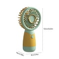 Summer Savings! OUTOLOXIT Border Small Fan Handheld Pocket Mini Fan