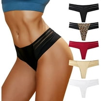  chahoo Womens Underwear Thongs 3 Pack T Back See Through  G-Strings Sexy Lace Breathable Bikini Panties Teens Underwear : Clothing,  Shoes & Jewelry