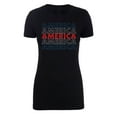 thumbnail image 2 of America Red White and Blue Men's T-shirt, 4th of July T-shirts for Women - Black MH200WPATRIOT S20 XS, 2 of 3