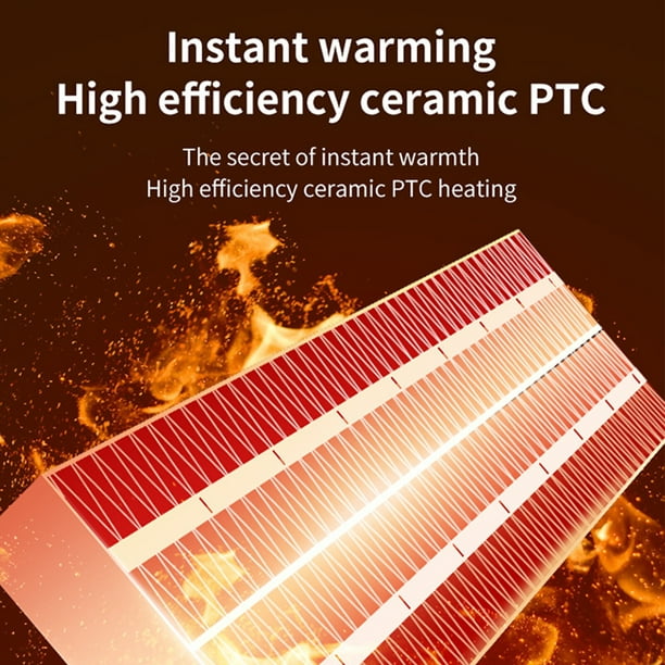 Nouveau chauffage électrique domestique vertical Ptc chauffe-céramique  trois secondes chaud