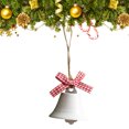 thumbnail image 1 of Jingle Bells Navidad Campana Hierro Del Cuerda Acebo Baya (D), 1 of 9