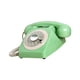 thumbnail image 5 of Teléfono de disco de estilo vintage Teléfono de estilo retro de los años 60 Teléfono fijo de estilo retro de estilo antiguo Verde, 5 of 9
