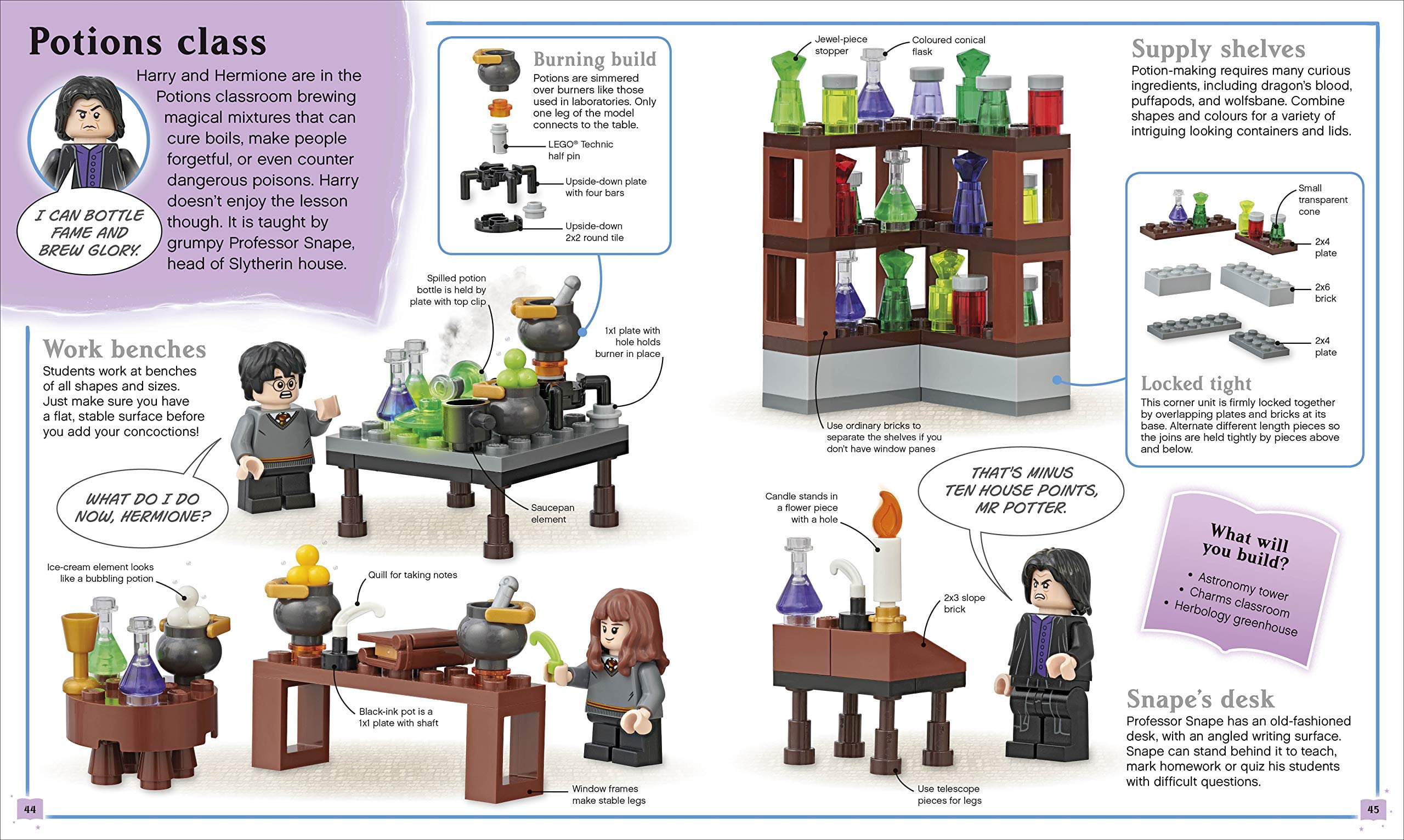 LEGO Harry Potter Build Your Own Adventure: With LEGO Harry Potter Minifigure and Exclusive Model (LEGO Build Your Own Adventure)