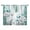 A, variant on Teal White Daisy Curtains, Farmhouse Modern Flower Retro Floral Spring Butterfly Rural Country Style Turquoise Small Short Window Curtains for Living Room Bedroom Kitchen Bathroom