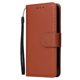 thumbnail image 1 of Flip Wallet con ranuras para tarjetas Funda de cuero de estilo clásico para Apple iPhone 14 Pro Max 13 Mini 12 11 X XR XS 8 7 6 6S Plus 5 5S SE Tan Jianjun unisex, 1 of 2